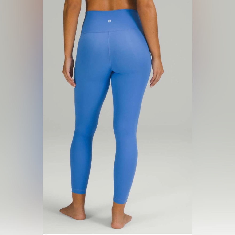 Lululemon Wunder Under High-Rise Tight 25" (Full-On Luxtreme), Sz 14, Blue Nile